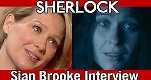 Eurus Holmes actress Sian Brooke interview (#Sherlock) [re-upload]
