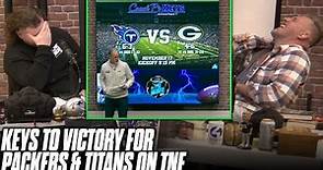 Chuck Pagano Gives His Keys To Victory For Packers vs Titans | Pat McAfee Show