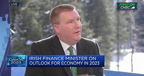 Watch CNBC's full interview with Irish Finance Minister Michael McGrath