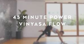 45 minute Power Vinyasa Flow with Jessica Olie - Alo Yoga