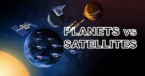 Planets and Satellites: What are the Differences Between Them?