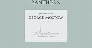 George Mostow Biography - American mathematician