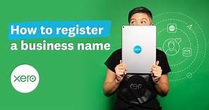 How to register a business name in the US | Small Business Guides | Xero
