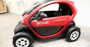 Scoot's First Four-Wheel Vehicle