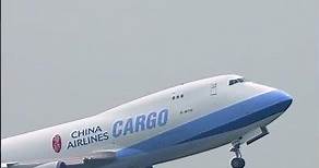 CHINA AIRLINES CARGO B747 takeoff at Bangkok Suvarnabhumi Airport #shorts #b747 #aviation #landing