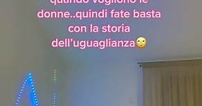 Le donne fanno l’amore quando vogliono loro…gli uomini fanno l’amore quando vogliono le donne..quindi fate basta con la storia dell’ uguaglianza🙄#fyp