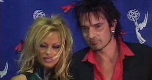 PAMELA ANDERSON reunites briefly with TOMMY LEE - 2001