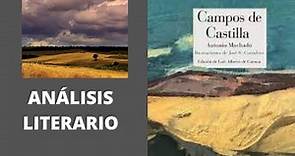 Análisis literario: Campos de Castilla de Antonio Machado