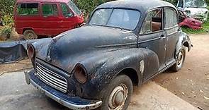 Old England Morris minor Starting up after many years | Morris minor Restoration project