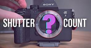 How to Check Shutter Count for Sony Cameras || a7IV, a7III, a7C, etc.