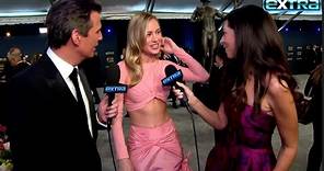 Brie Larson FLAUNTS Her Abs, Plays Coy About More Marvel at SAG Awards (Exclusive)