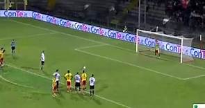 Andrea La Mantia penalty Goal - Benevento 0-1 Pro Vercelli (20/09/2016)