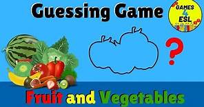 English Vocabulary Games For Kids | Fruit and Vegetables Vocabulary