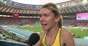 Moscow 2013 - Zoe BUCKMAN AUS - 1,500m Women - Semi-Final