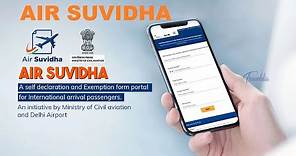How to apply Air suvidha ? Explained in english ! Self declaration form India.