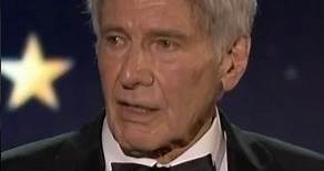 Discurso de Harrison Ford al recibir el premio a la trayectoria profesional ✨