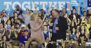 Hillary Clinton announced Senator Tim Kaine as her running mate | Hillary Clinton