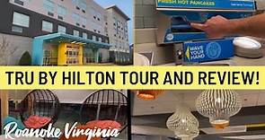 TRU by Hilton hotel tour and review!