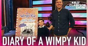 'Diary of a Wimpy Kid' Author Jeff Kinney & 9-Year-Old Superfan Reveal New Book Cover