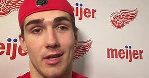 Watch: Red Wings prospects Filip Zadina and Michael Rasmussen on camp