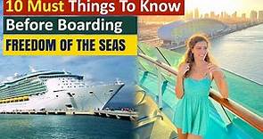Freedom Of the Seas (Features and Overview)
