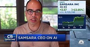 Samsara has been investing in AI since its early days, says CEO Sanjit Biswas