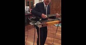 Junior Brown introduces his new Pedal Guit-Steel!