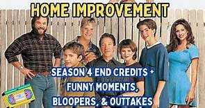 Home Improvement Season 4 - End Credits + Funny Moments, Bloopers, & Outtakes [1080p HD]