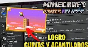 👉COMO CONSEGUIR LOGRO CUEVAS Y ACANTILADOS! | Minecraft PE 1.18