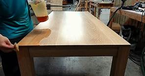 [woodworking]DIY White Oak table/製作白橡木餐桌