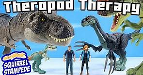 Jurassic World Dominion Mattel Dinosaur Collection 2022 Review - It's T Rex Theropod Therapy!