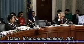 Cable Telecommunications Act, Day 1 Part 2