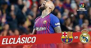 ElClásico - Gol de Arturo Vidal (5-1) FC Barcelona vs Real Madrid