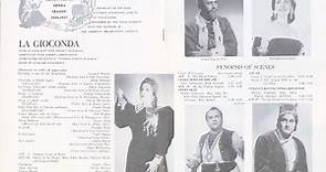 Amilcare Ponchielli "La Gioconda" (20/04/1957, MET) - Milanov, Poggi, Warren, Rankin, Siepi