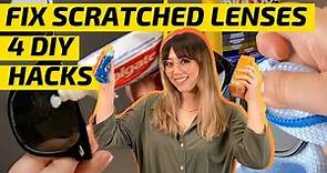 How to Remove Scratches from Glasses and Sunglasses Lenses | DIY At-home Hacks