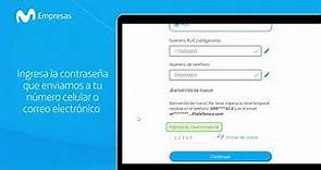 Cómo cambiar tu chip en el portal web Mi Movistar de Movistar Empresas