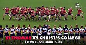 One of the wildest school rugby matches | St Thomas vs Christ's College | 1st XV Highlights