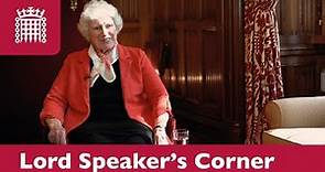 Baroness Butler-Sloss | Lord Speaker's Corner | Episode 7