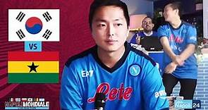 Corea sconfitta dal Ghana, la reazione del tifoso coreano è imperdibile! 🇰🇷🇬🇭 | Mondiali 2022