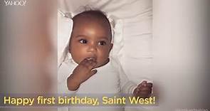 Baby Saint West turns one!