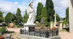 The Grave of Princess Marianne of the Netherlands in Erbach, Germany