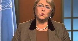 Día Internacional de la Mujer - Mensaje de Michelle Bachelet, Directora Ejecutiva de ONU Mujeres
