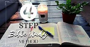 Simple & Effective Bible Study Method + FREE Printable!