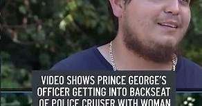 Video shows Prince George's officer getting into backseat of police cruiser with woman | NBC4