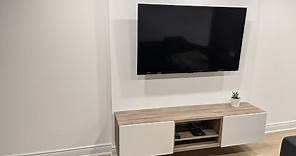 IKEA TV wall unit by Besta | Complete Installation of TV wall mount Easy| Safety Issue resolved DIY
