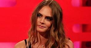 Cara Delevingne's famous eyebrows - The Graham Norton Show: Series 17 Episode 11 - BBC One