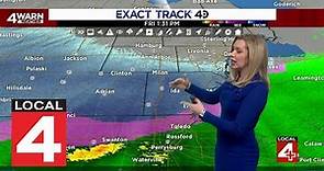 Winter storm approaches Metro Detroit: Timeline, snowfall estimates and 'thundersnow'