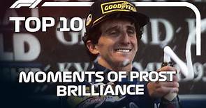 Top 10 Moments Of Alain Prost Brilliance