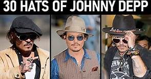 TOP-30 Hats of Johnny Depp