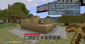 MineCraft: Xbox 360 Edition - Tutorial world